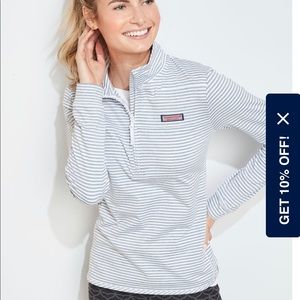 Vineyard Vines Sankaty performance 1/4 zip pullover